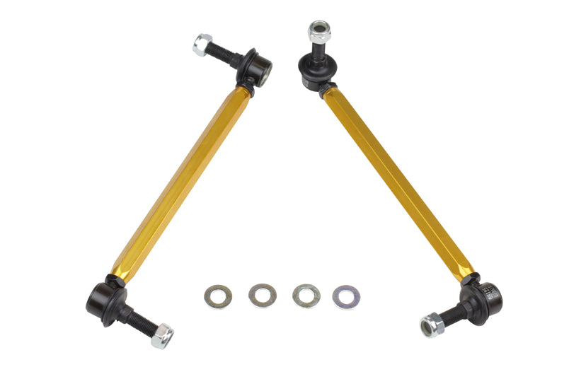 Hyundai I30, Veloster, Kia Cerato and Ford Mustang Whiteline Front Adjustable Anti Roll Bar Links 270-295mm (Pair)