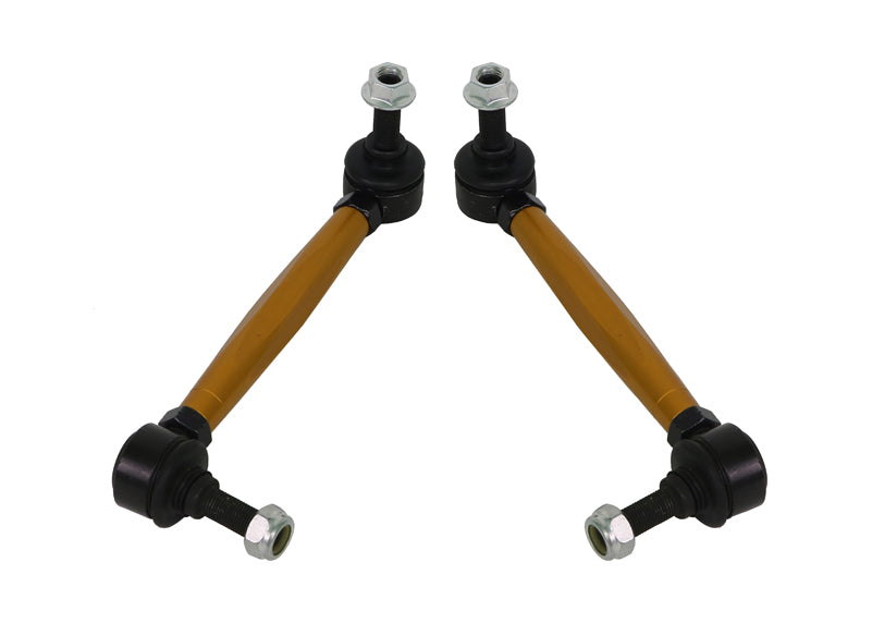 Ford Mustang, Ranger, Mazda BT-50 and Subaru BRZ Whiteline Front Adjustable Anti Roll Bar Links 225-250mm (Pair)
