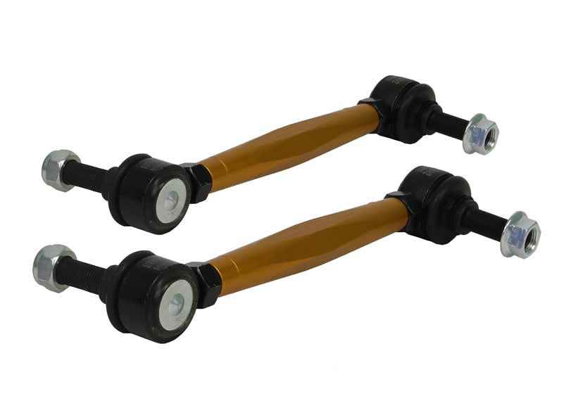 Ford Mustang, Ranger, Mazda BT-50 and Subaru BRZ Whiteline Front Adjustable Anti Roll Bar Links 225-250mm (Pair)