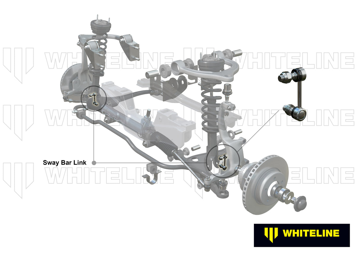 Abarth 124 / Mazda MX-5 / Mazda MX-5 RF 348 Whiteline Front Adjustable Anti Roll Bar Links (Pair)