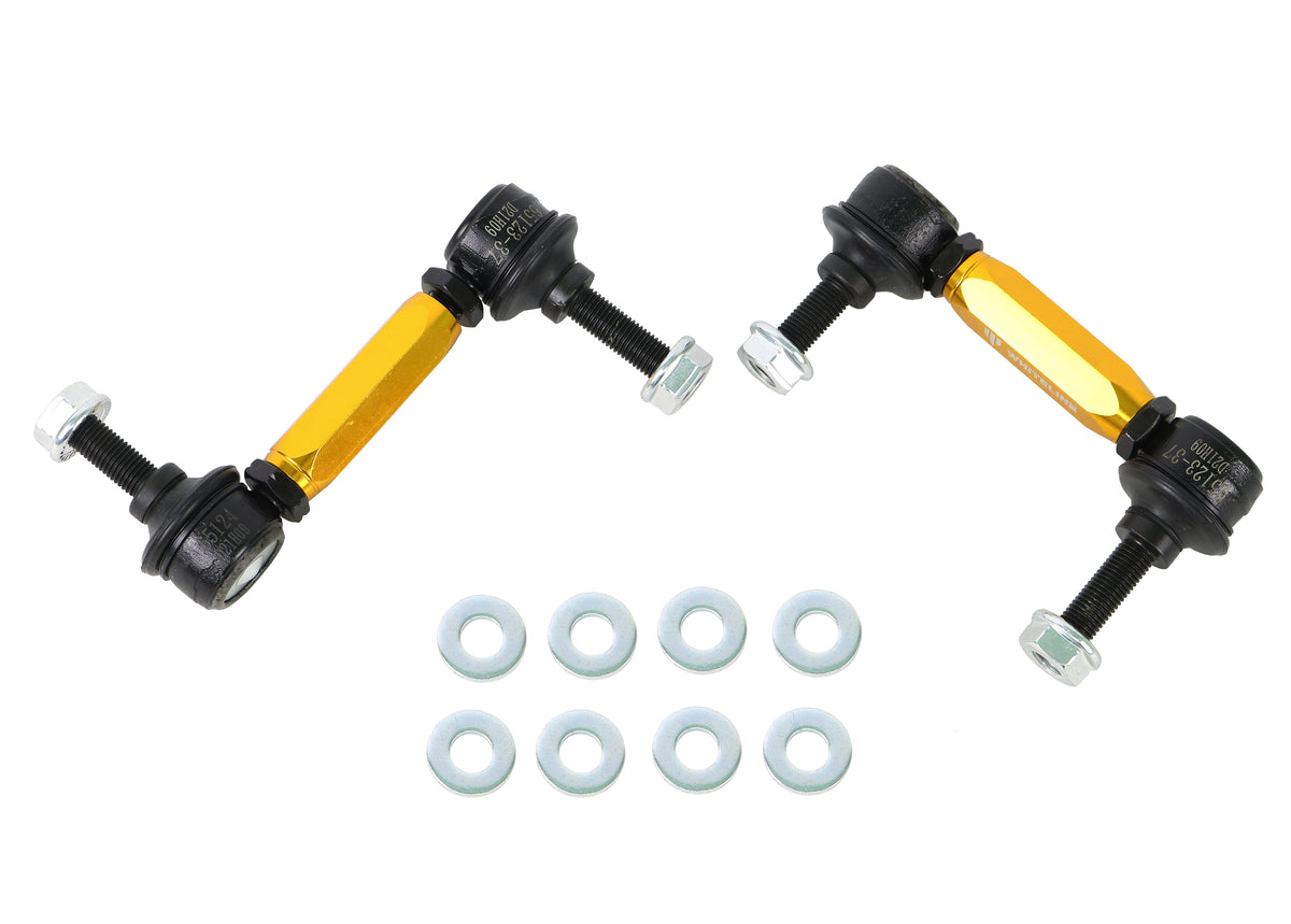 Audi, Seat, Skoda and Volkswagen PQ35 Fwd/Awd Whiteline Rear Adjustable Anti Roll Bar Links 110-135mm (Pair)