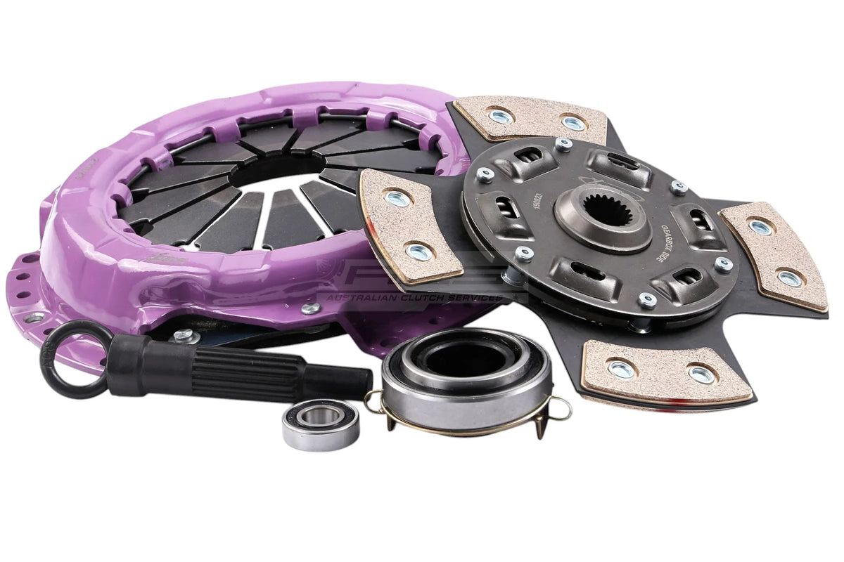 Mitsubishi Lancer Gen. VII 4G94 Clutch Kit Xtreme Performance Heavy Duty Sprung Ceramic 370Nm 600kg (30% inc.)