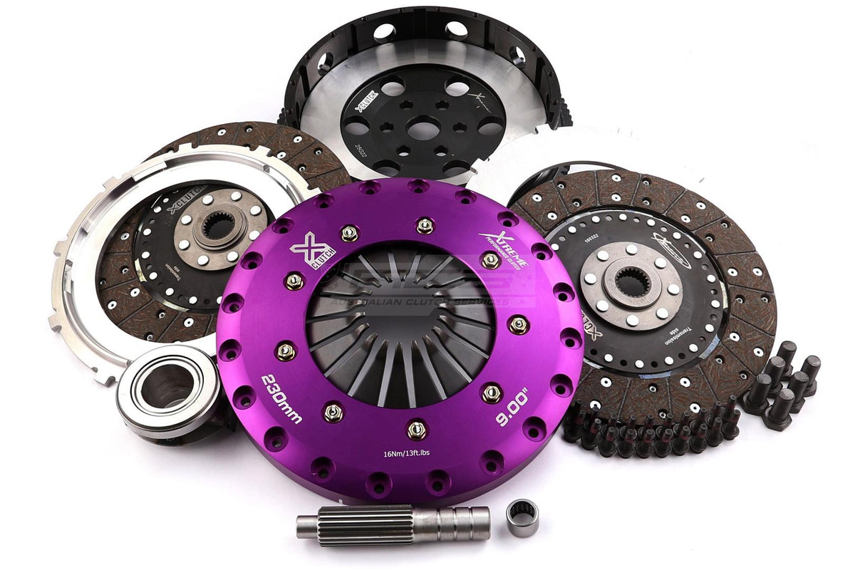 Mazda 3 / 6 / CX-7 L3YH/L3M6/L3Y7 Xtreme Performance 230mm Organic Twin Plate Clutch Kit Incl Flywheel 1200Nm
