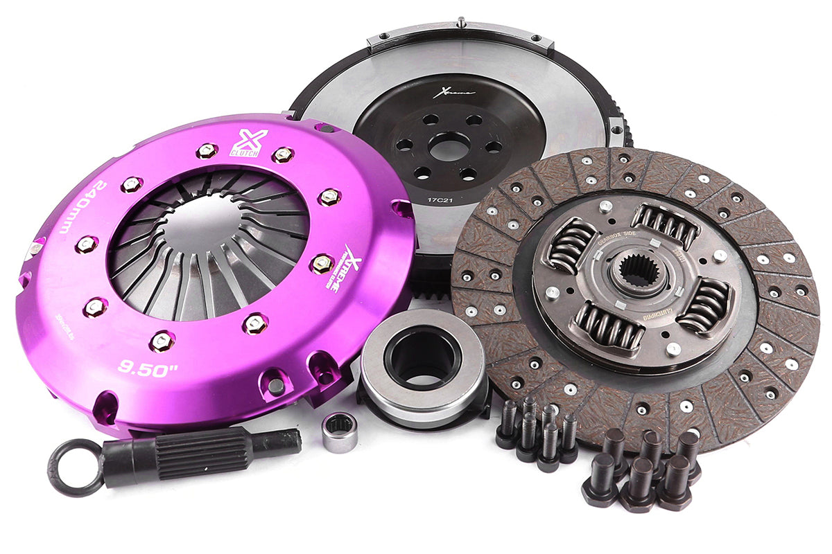 Mazda 3 / 6 / CX-7 L3YH/L3M6/L3Y7 Clutch Kit Xtreme Performance Heavy Duty Organic Incl Solid Flywheel 600Nm Conversion 