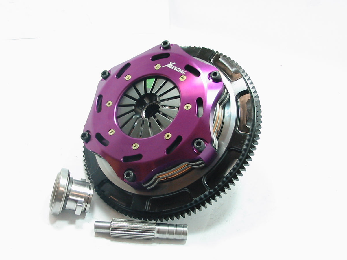 Nissan 180SX / 200SX / Silvia S13/S14 SR20DET Xtreme Performance 184mm Rigid Ceramic Twin Plate Clutch Kit Incl Flywheel