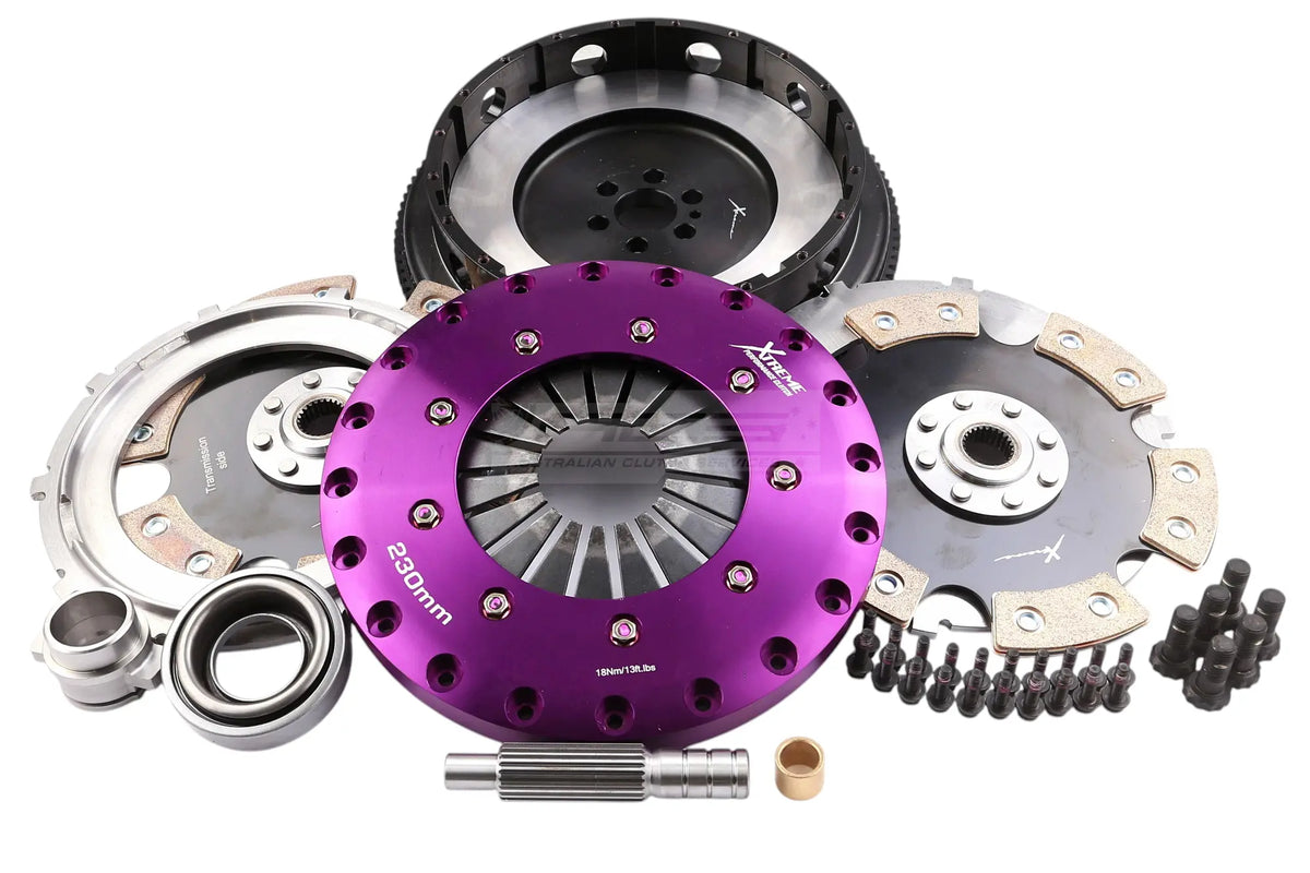 Holden Calais / Commodore / Nissan Patrol / Skyline VL/K260/Y60/R31 Xtreme Performance 230mm Rigid Ceramic Twin Plate Cl