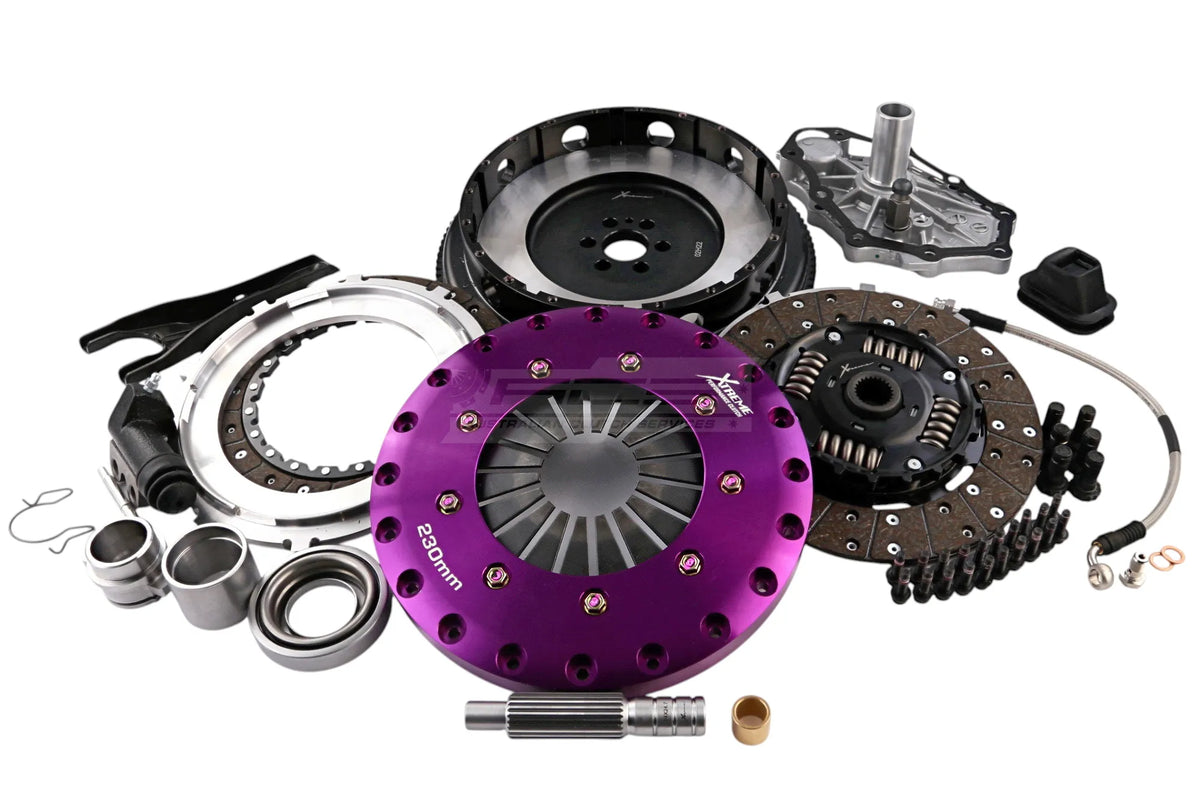 Nissan Skyline / Stagea R34/R32/R33/WC34 RB25DET/RB25DEH/RB26DETT Xtreme Performance 230mm Sprung hub Organic Twin Plate