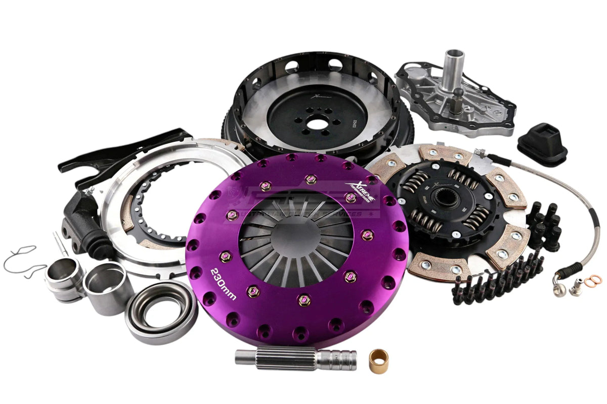 Nissan Skyline / Stagea R34/R32/R33/WC34 RB25DET/RB25DEH/RB26DETT Xtreme Performance 230mm Sprung Ceramic Twin Plate Clu