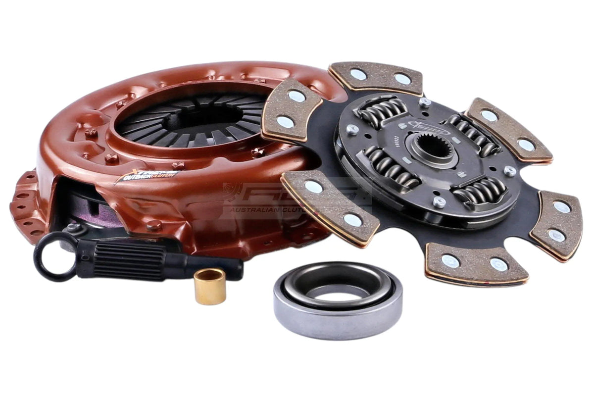 Nissan 280ZX,ZXT / Patrol S130/G160/K160 L28ET/SD33/RD28T Xtreme Outback Heavy Duty Sprung Ceramic Clutch Kit 570Nm 650K