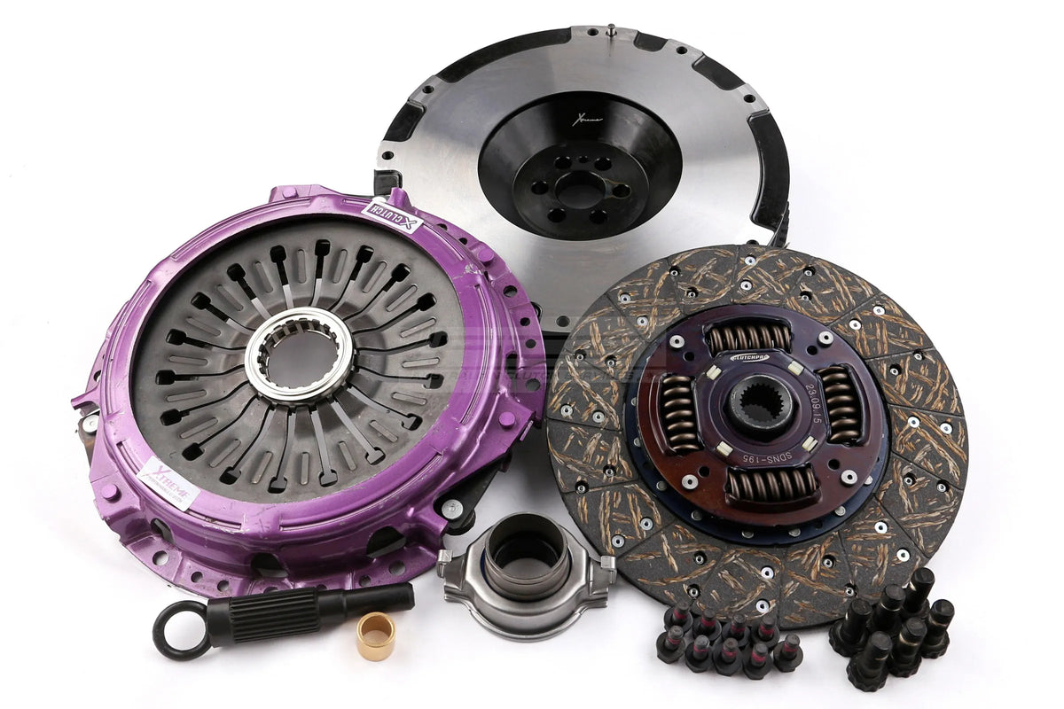 Nissan Skyline R34 RB26DETT Clutch Kit Xtreme Performance Heavy Duty Organic Incl Flywheel 610Nm Conversion kit Dual-mas