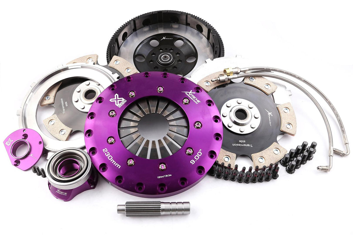 Porsche 911 (964) 3.3 Turbo / 911 (993) 3.6 Carrera / 911 (993) 3.6 Xtreme Performance 230mm Rigid Ceramic Twin Plate Cl
