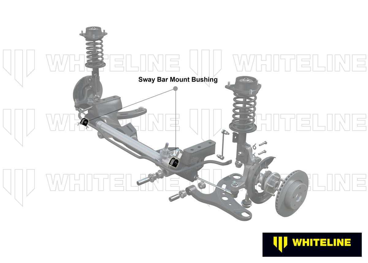 Whiteline Front Sway Bar Mount Bushing Kit 22mm to Suit Whiteline Sway Bars (KSK105-22)