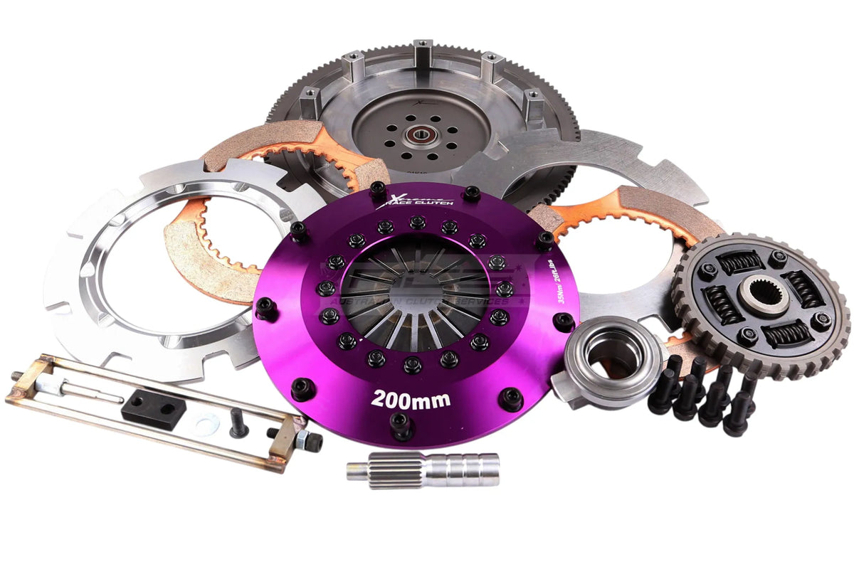Subaru Forester / Impreza / Legacy SF/SG/Gen. I/Gen. III Xtreme Performance 200mm Sprung Ceramic Twin Plate Clutch Kit I
