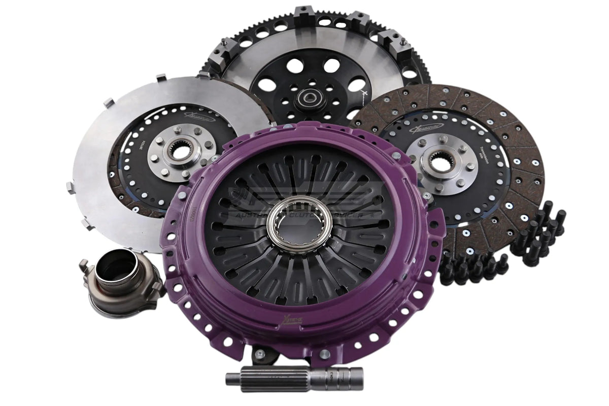 Subaru Impreza / WRX EJ205/EJ207/EJ257 Xtreme Performance 230mm Organic Twin Plate Clutch Kit Incl Flywheel 1200Nm