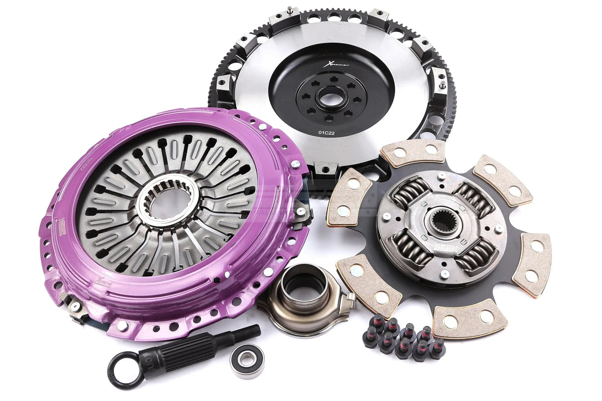 Subaru Impreza / WRX EJ205/EJ207/EJ257 Clutch Kit Xtreme Performance Heavy Duty Sprung Ceramic Incl Flywheel 870Nm