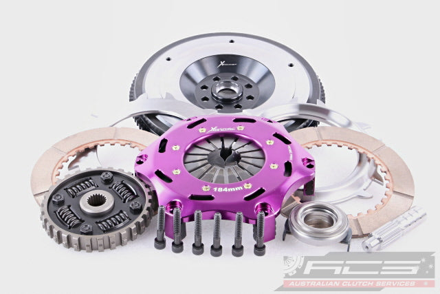 Suzuki Swift Gen. III M16A Xtreme Performance 184mm Sprung Ceramic Twin Plate Clutch Kit Incl Flywheel 1220Nm