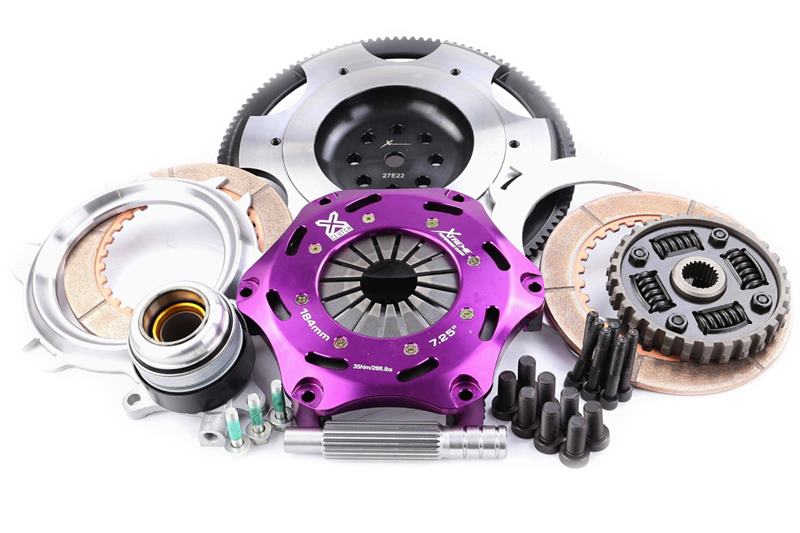 Toyota Corolla / Yaris G16E-GTS Xtreme Performance 184mm Sprung Ceramic Twin Plate Clutch Kit Incl Flywheel & CSC 1220Nm