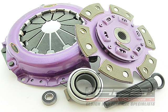 Toyota Carina / Corolla / MR2 T15/T17/E8/E9 4A-LC/5A-FE/4A-FHE Clutch Kit Xtreme Performance Race Sprung Ceramic 750Kg 7