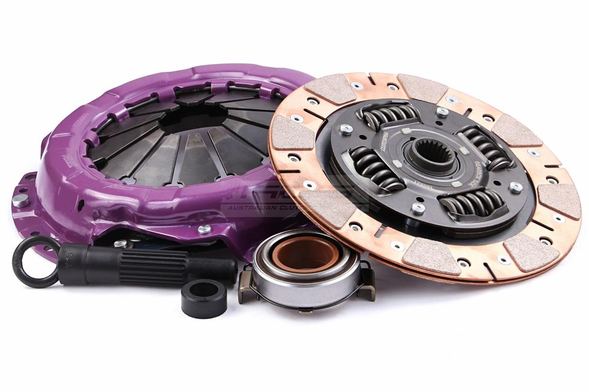 Toyota MR2 Gen. III 1ZZ-FE Clutch Kit Xtreme Performance Heavy Duty Cushioned Ceramic 390Nm