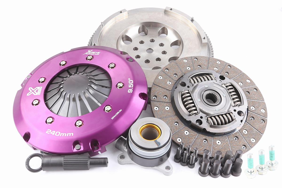 Toyota Corolla / Yaris G16E-GTS Clutch Kit Xtreme Performance Heavy Duty Organic Incl Flywheel & CSC CONVERSION TO SOLID