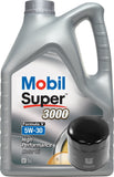 Soarer 1UZ Mobil 1 5W-30 Formula V Super 3000 Engine Oil & Filter Kit 6L (Blueprint Filter)