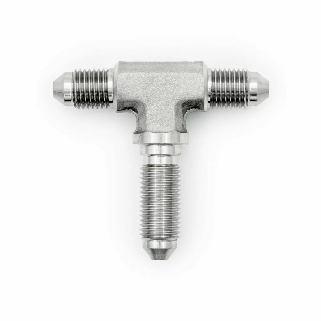 AN3 Male Bulkhead Tee-1