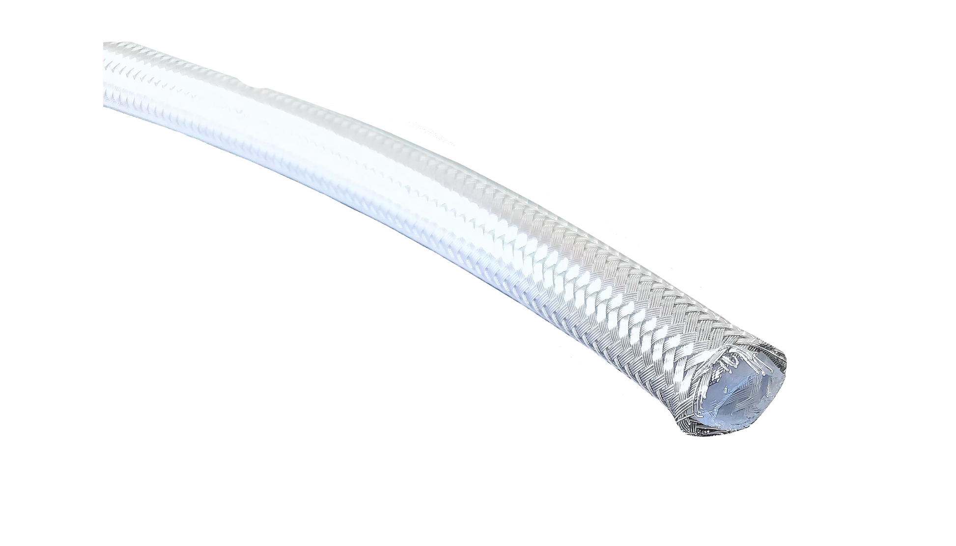 AN6 Stainless Steel Overbraid Fuel Hose PTFE-1