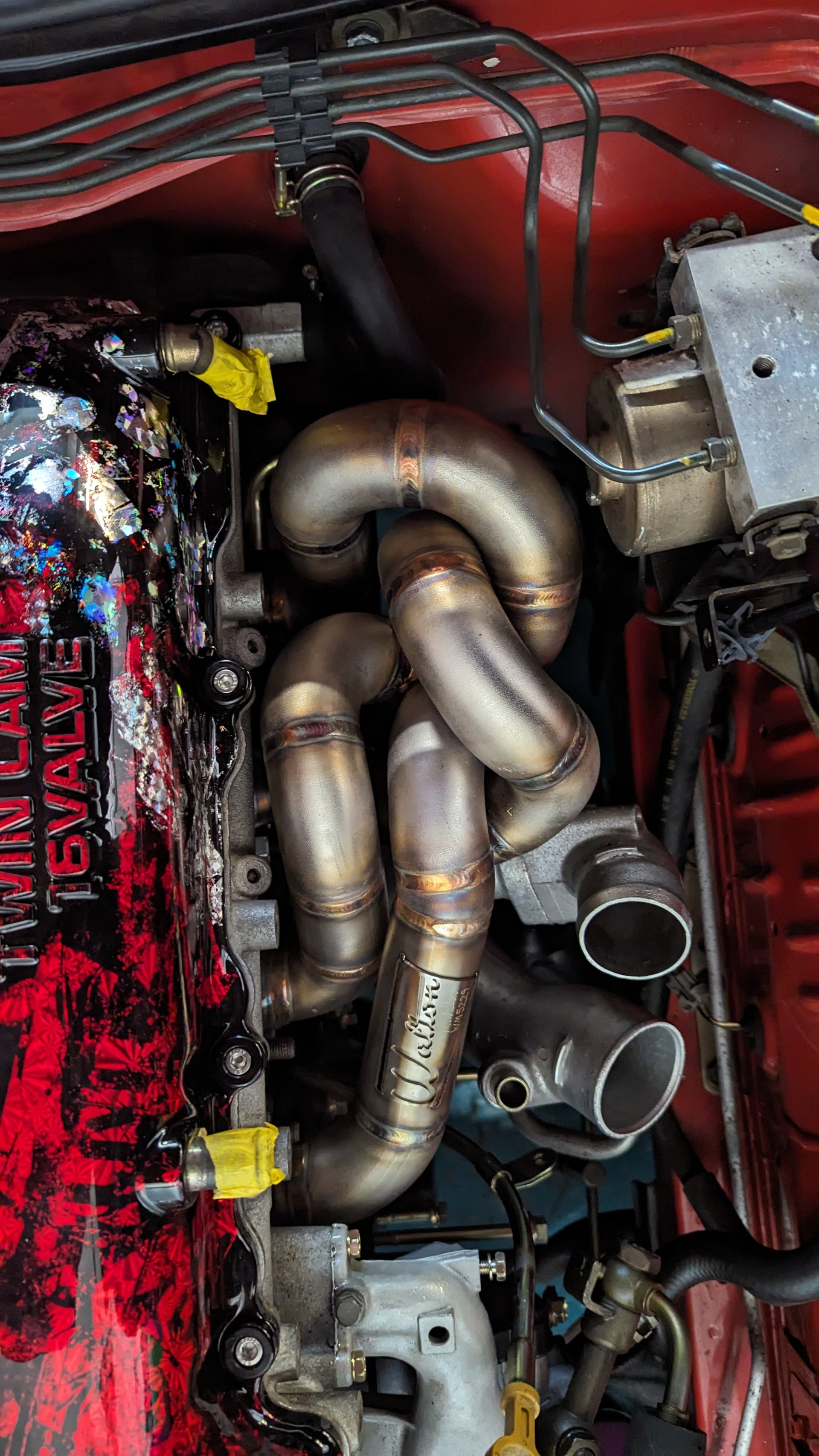 Walton Nissan SR20 OEM Bottom Mount Exhaust Manifold T25/28 *Clears ABS unit*