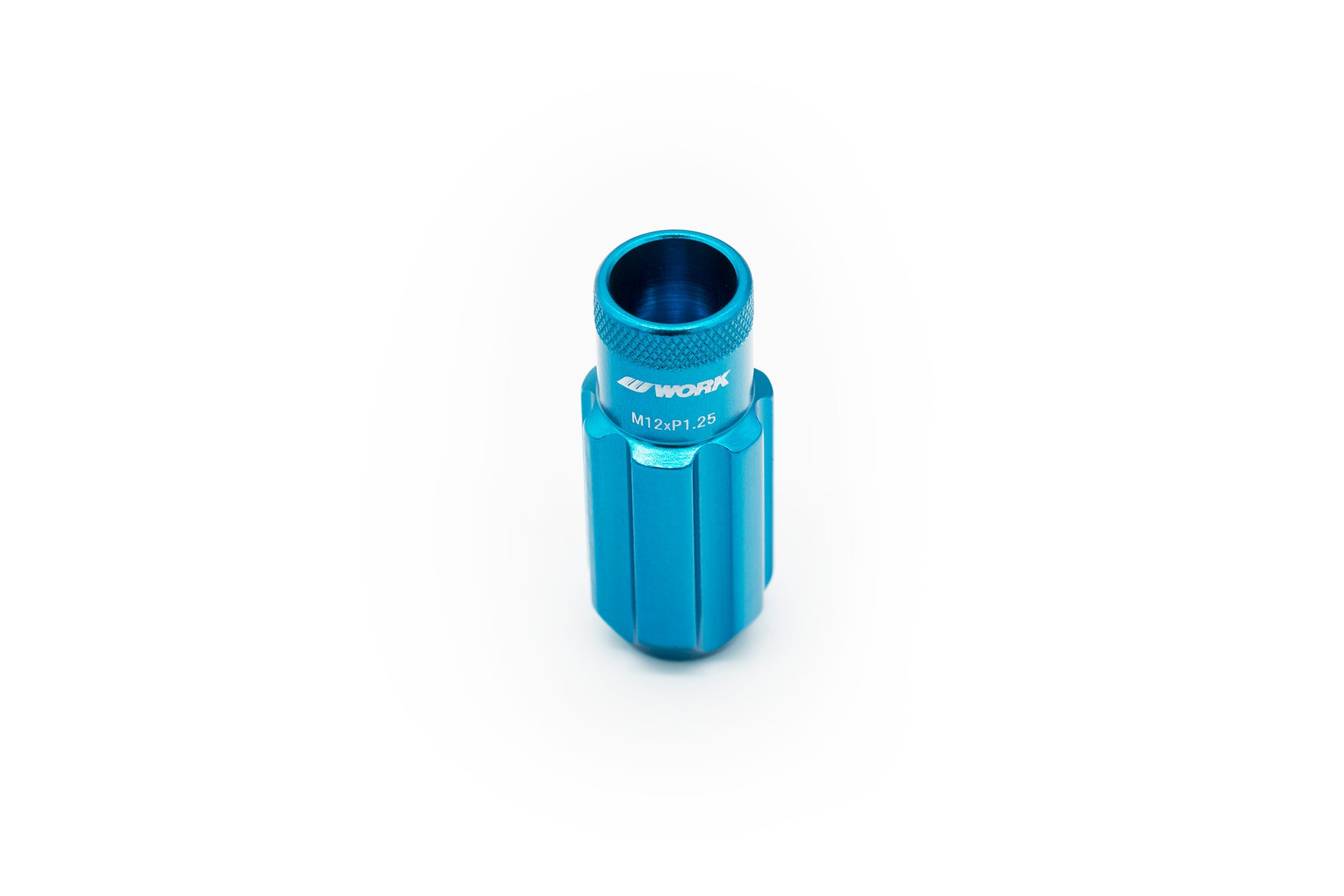 Work Wheels Japan M12x1.5 Aluminium Locking Wheel Nuts Set Racing Nut Blue-2