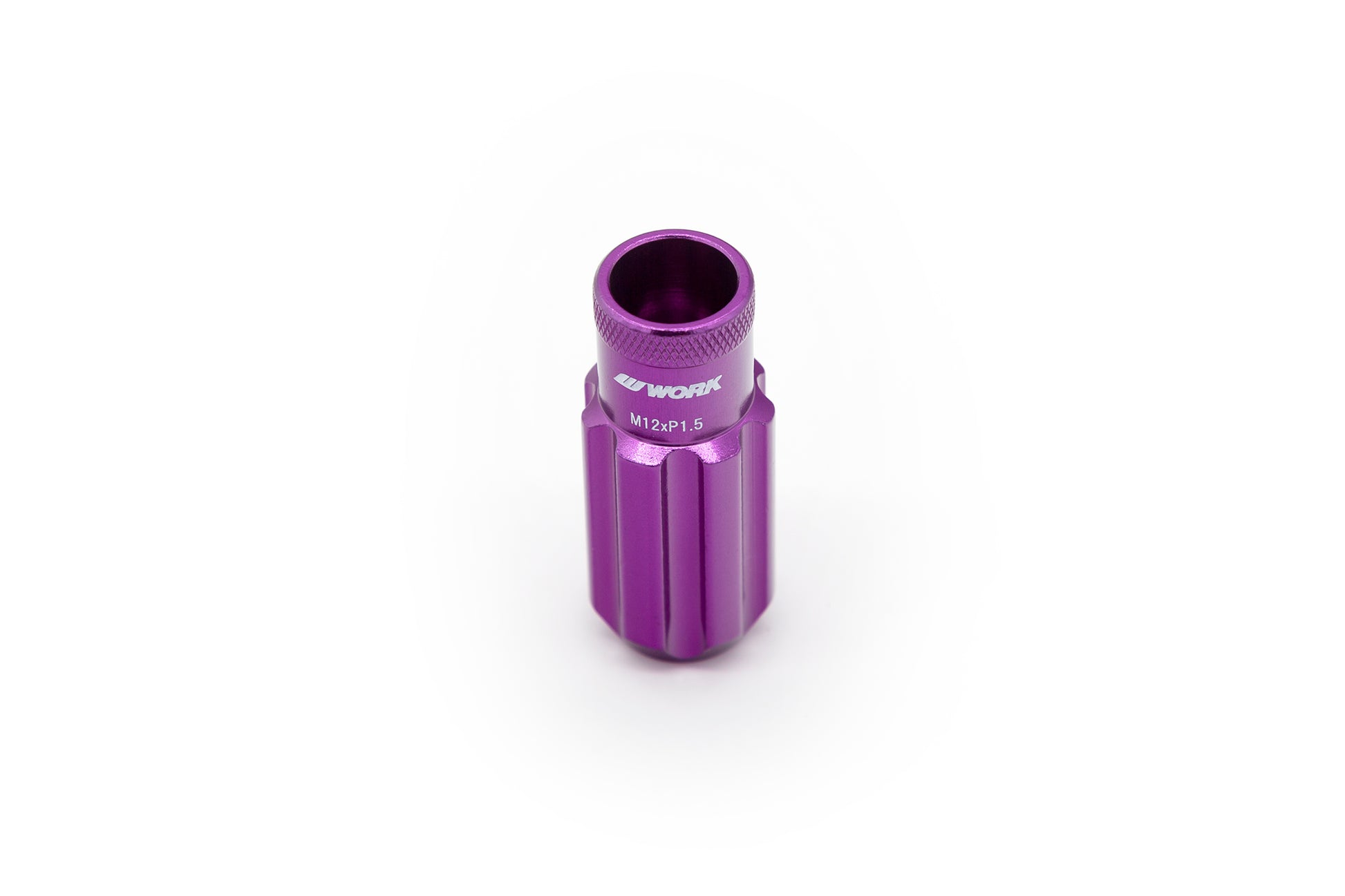 Work Wheels Japan M12x1.25 Aluminium Locking Wheel Nuts Set Racing Nut Purple-2