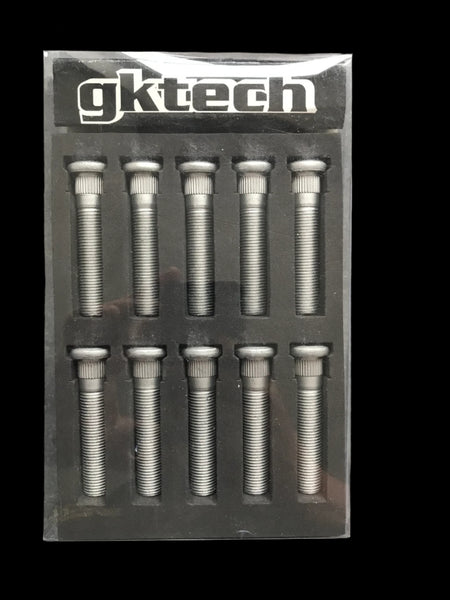 GKTECH +20mm S13 rear extended wheel studs x10