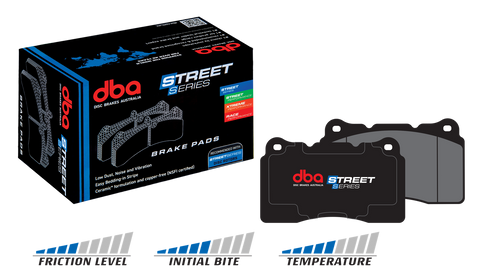 DBA Brake Pads Street Series Ceramic | Front Axle for Brembo Calipers