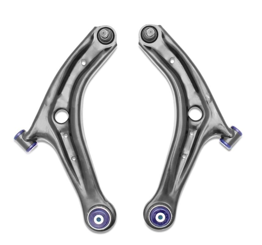 Ford Fiesta SuperPro Front Lower Control Arm Kit including Ball Joints