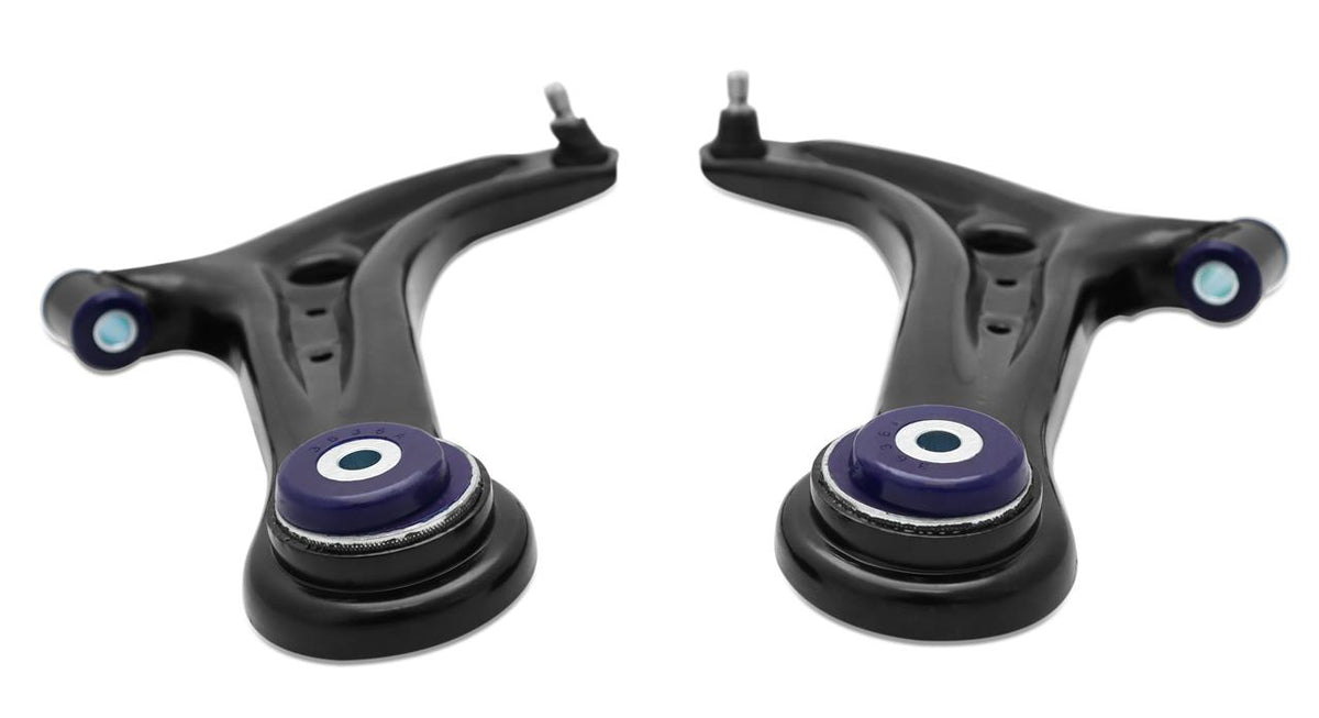 Ford Fiesta SuperPro Front Lower Performance Control Arm Kit including Ball Joints