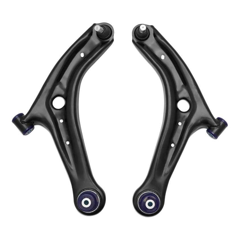 Ford Fiesta SuperPro Front Lower Performance Control Arm Kit including Ball Joints
