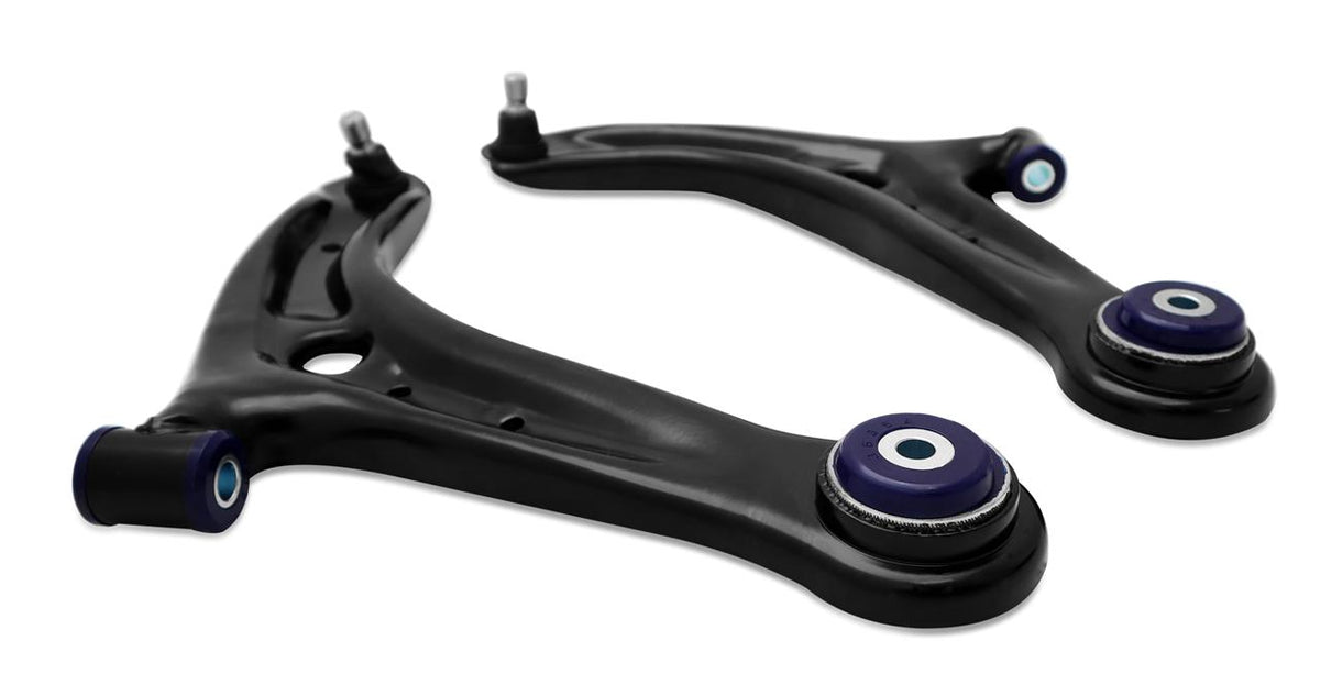 Ford Fiesta SuperPro Front Lower Performance Control Arm Kit including Ball Joints