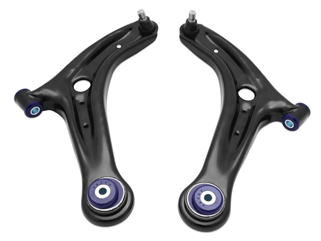 Ford Fiesta SuperPro Front Lower Performance Control Arm Kit including Ball Joints