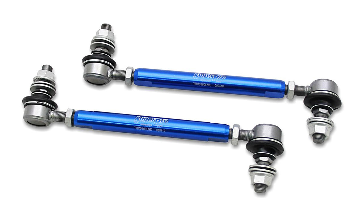 SuperPro Anti Roll Bar Link Kit - Heavy Duty Adjustable 210–260mm