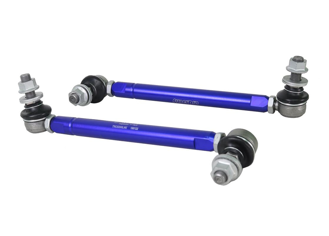 SuperPro Anti Roll Bar Link Kit - Heavy Duty Adjustable (TRC12200)