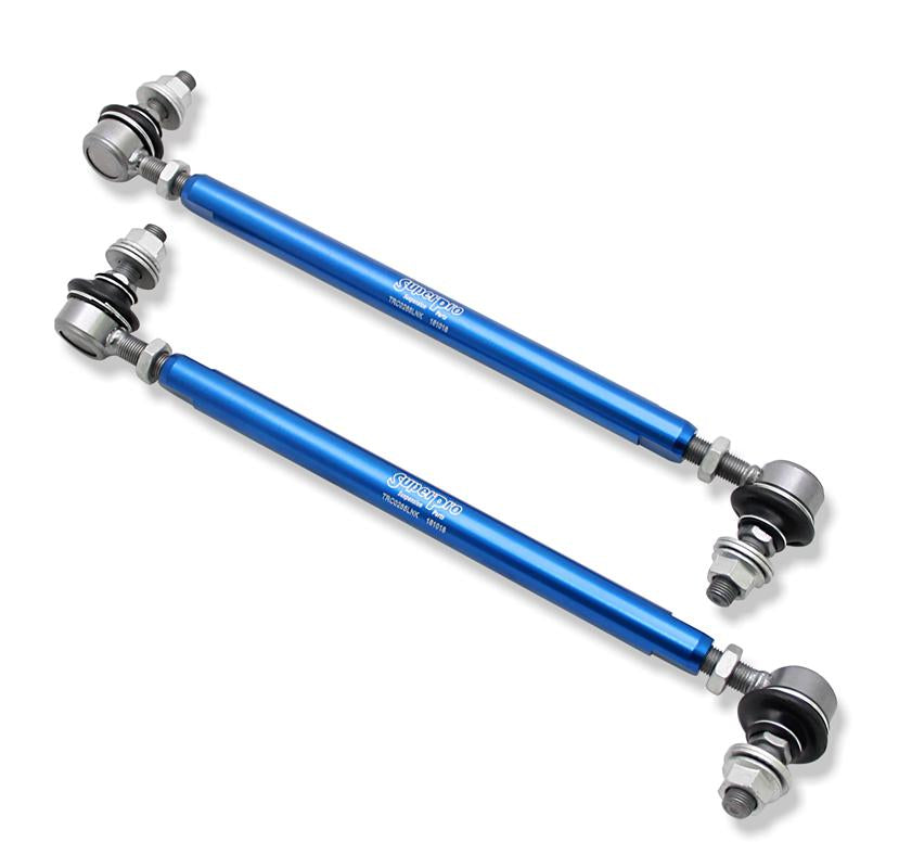 SuperPro Anti Roll Bar Link Kit - Heavy Duty Adjustable 320–365mm