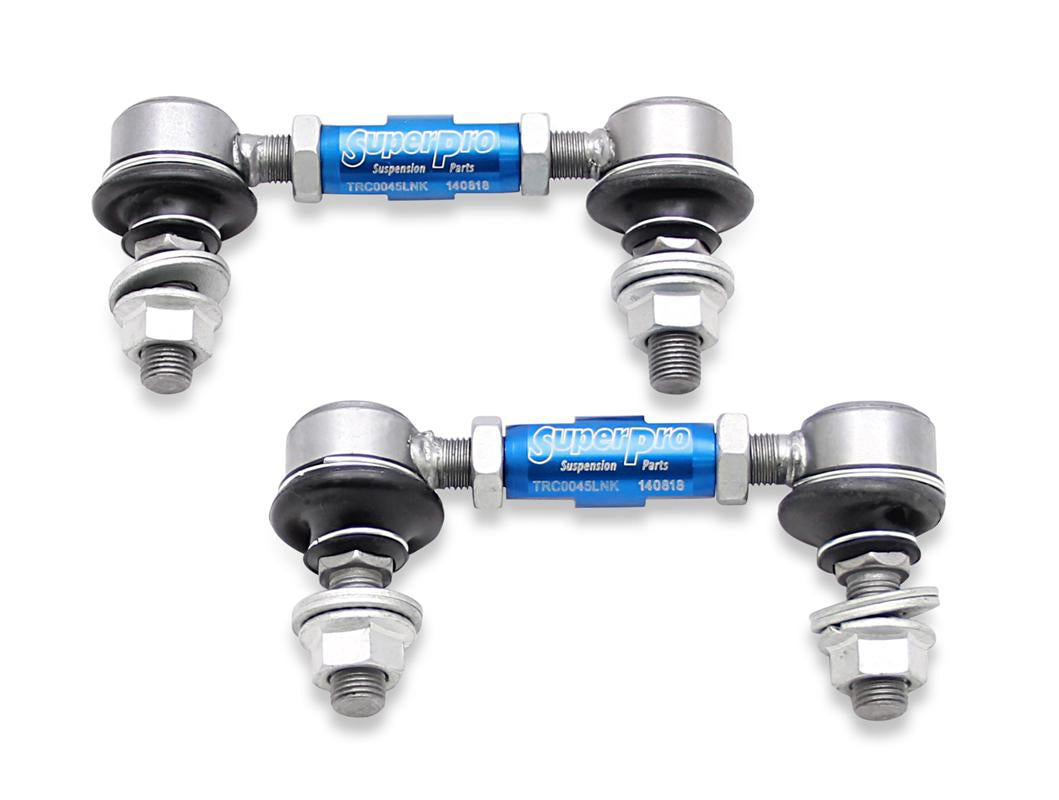 SuperPro Anti Roll Bar Link Kit - Heavy Duty Adjustable (TRC1245)