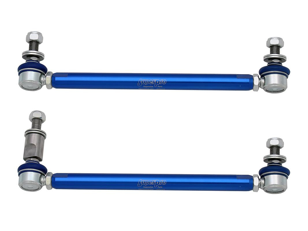 VW / Audi SuperPro Front Anti Roll Bar Link Kit - Heavy Duty Adjustable (TRC4301)