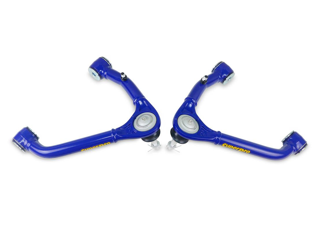 Chevrolet Silverado 1500 / GMC Sierra 1500 / Isuzu D-MAX SuperPro Front Fixed Offset Upper Control Arm Kit