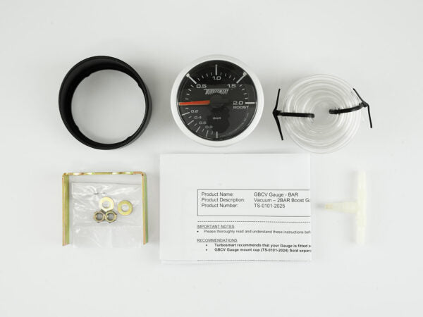Turbosmart Boost Gauge 2 BAR 52mm-2