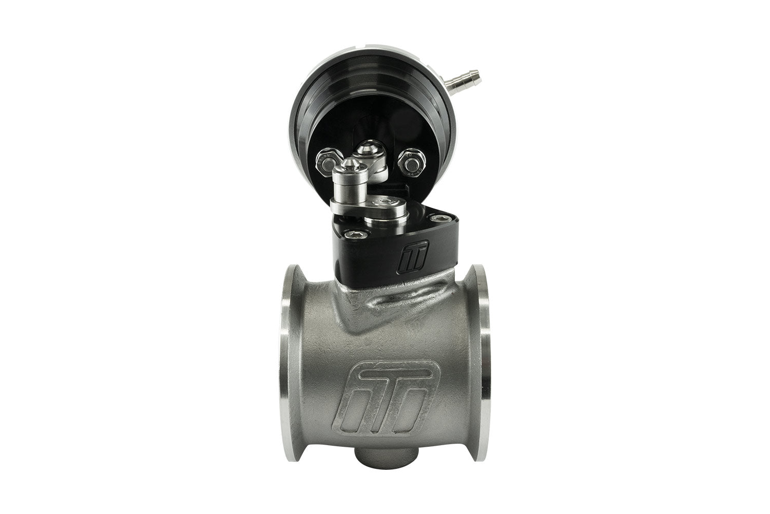 Pneumatic StraightGate50 6psi External Wastegate (Black)-3