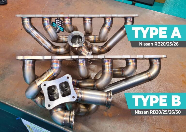 Walton Nissan RB20/25/26 Top Mount Exhaust Manifold Type B-7