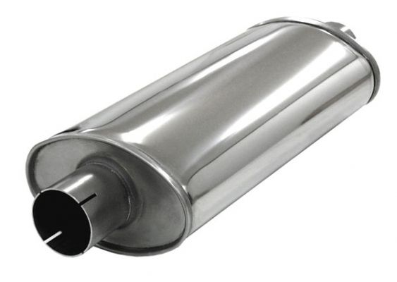 2.5 Inch (63mm) Silencer Medium S/S