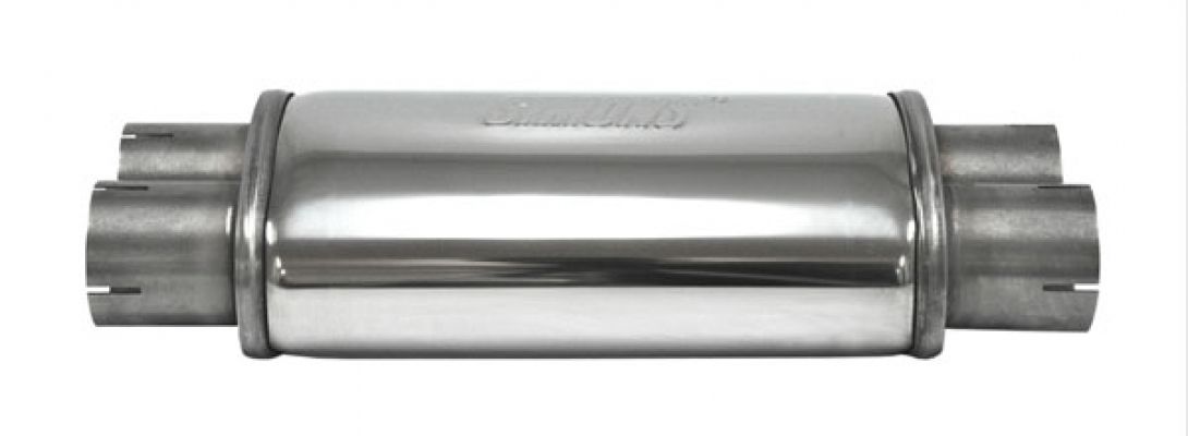 2.5" (63mm) x4 Split Silencer S/S