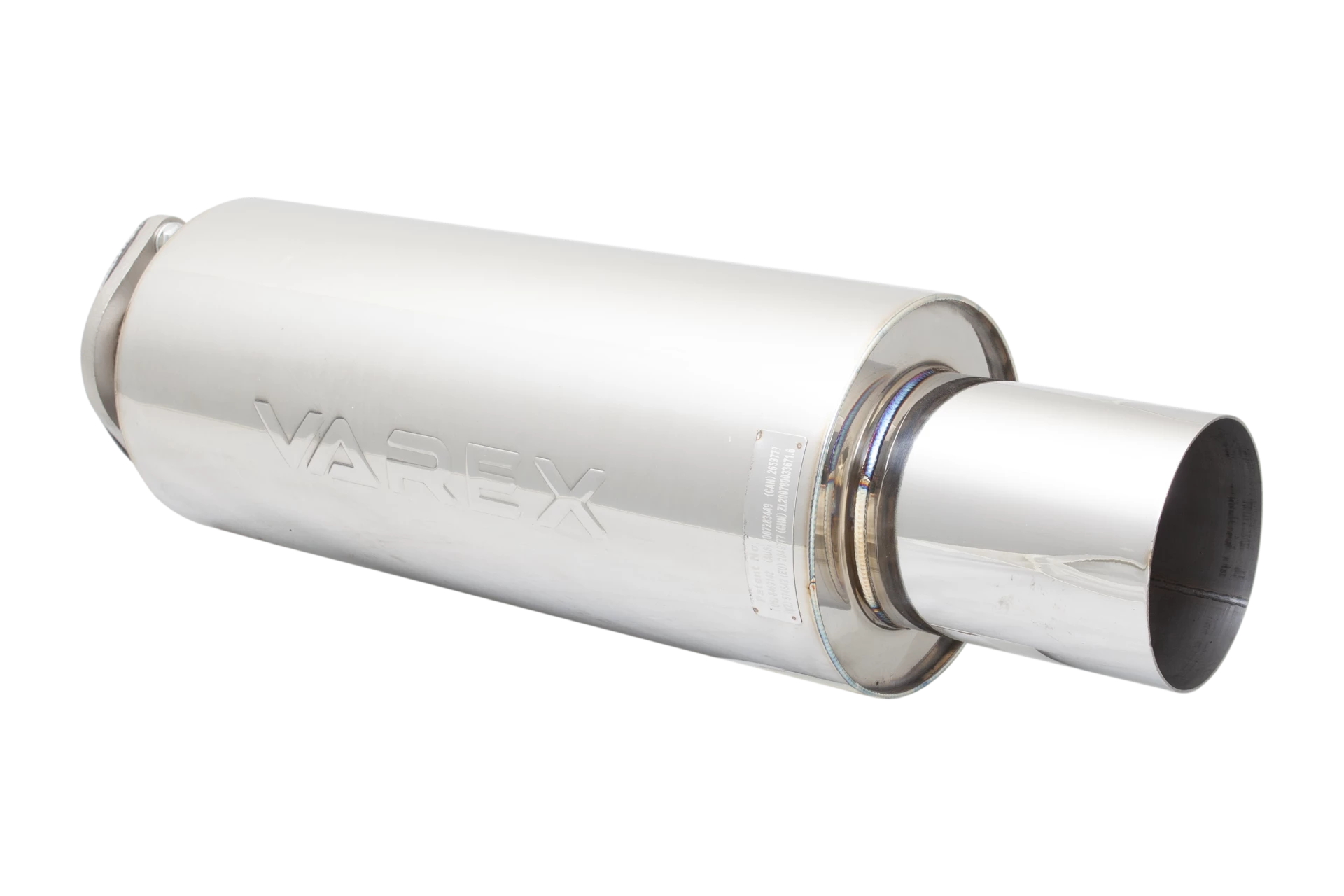 2.5" Inlet, 4" Outlet, XForce Varex Valved rear silencer with controller-3