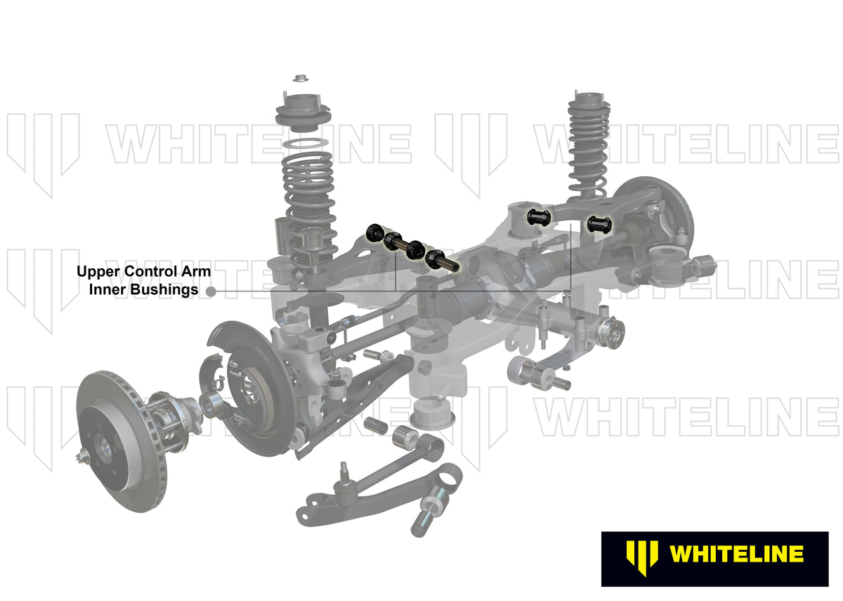 Mitsubishi Lancer EVO 4/EVO 5/EVO 6/EVO 7 Whiteline Rear Control Arm Upper Front Inner Bushing Kit
